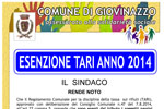 Esenzione TARI 2014